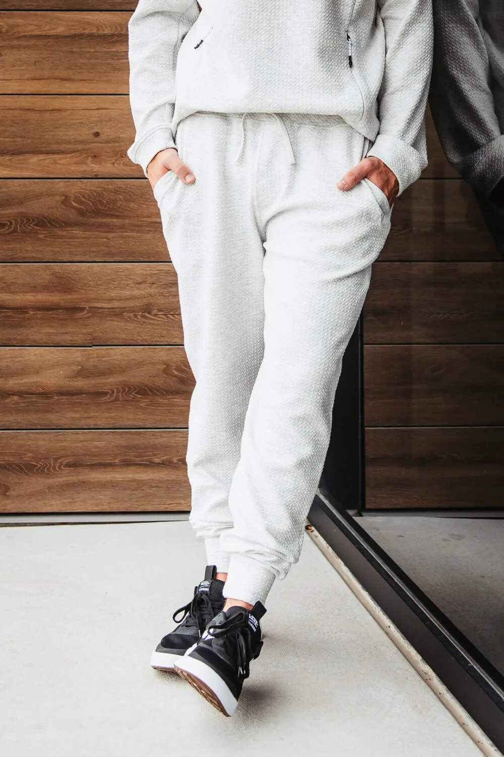 1897 Active Diamond Stretch Joggers for Men in Oatmeal | MP922-OATMEAL