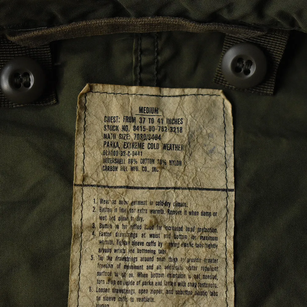 80’s U.S.ARMY M-65 モッズパーカー ライナー付き 230116H