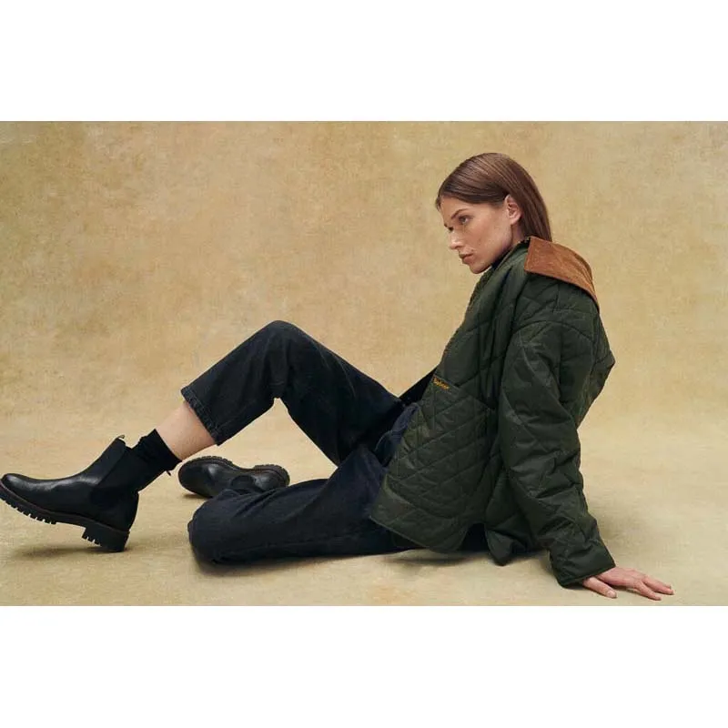 Barbour Woodhall Ladies Quilt Jacket - Sage/Ancient