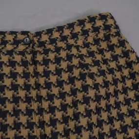 Butter Houndstooth Skirt