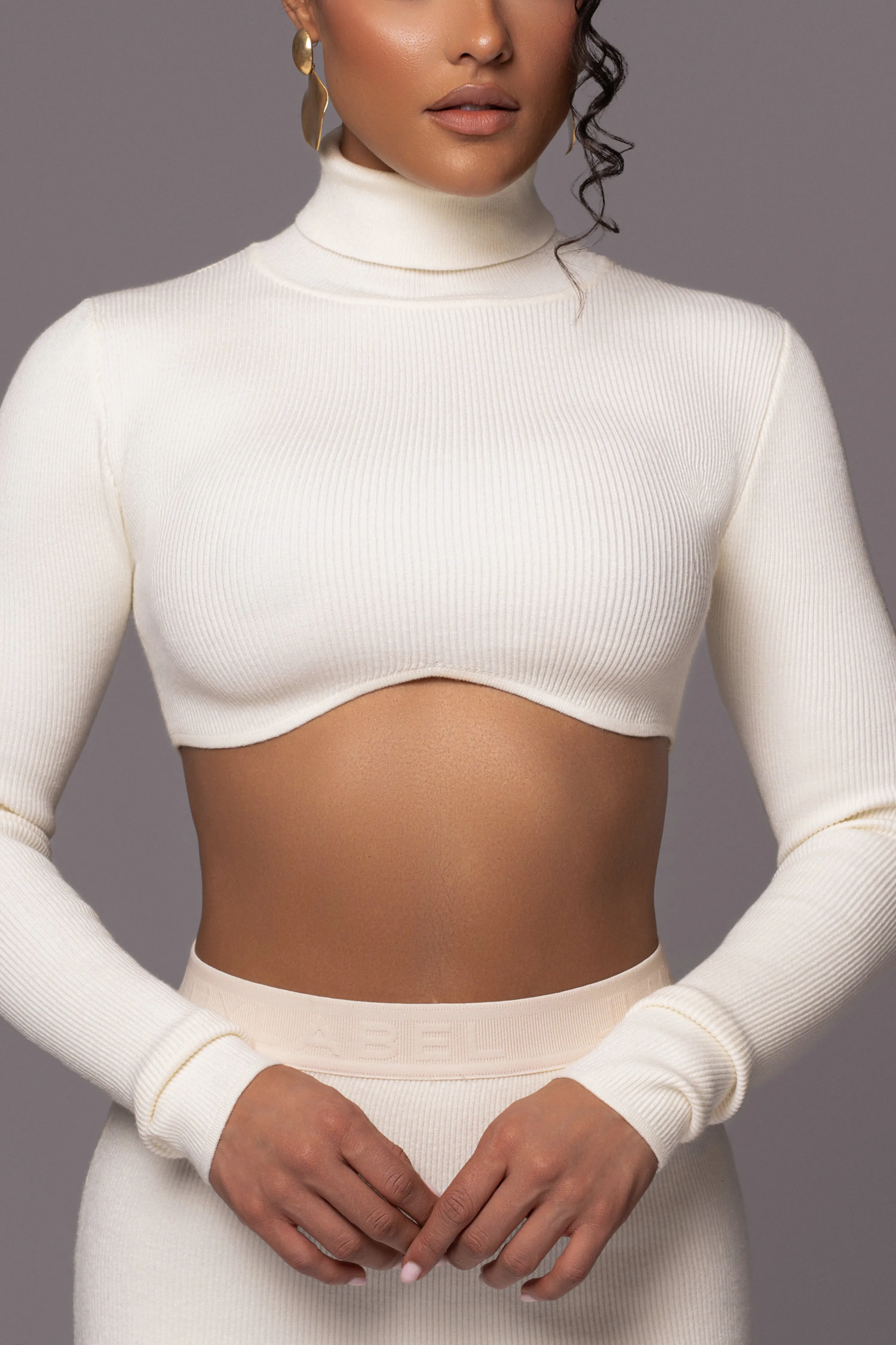 Buttercream Anise Ribbed Skirt Set