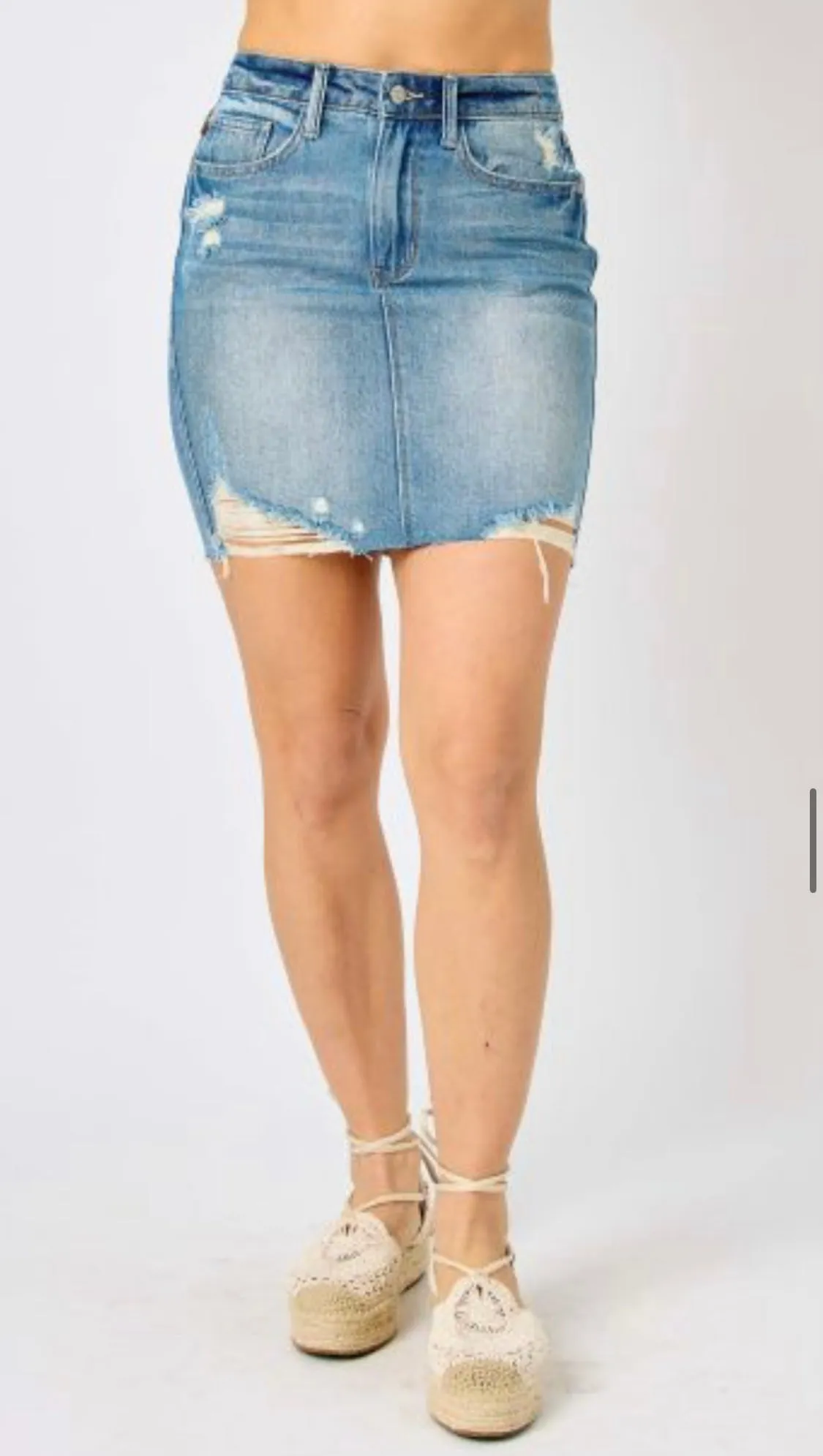 Claire JB Denim Skirt