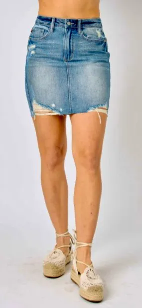 Claire JB Denim Skirt