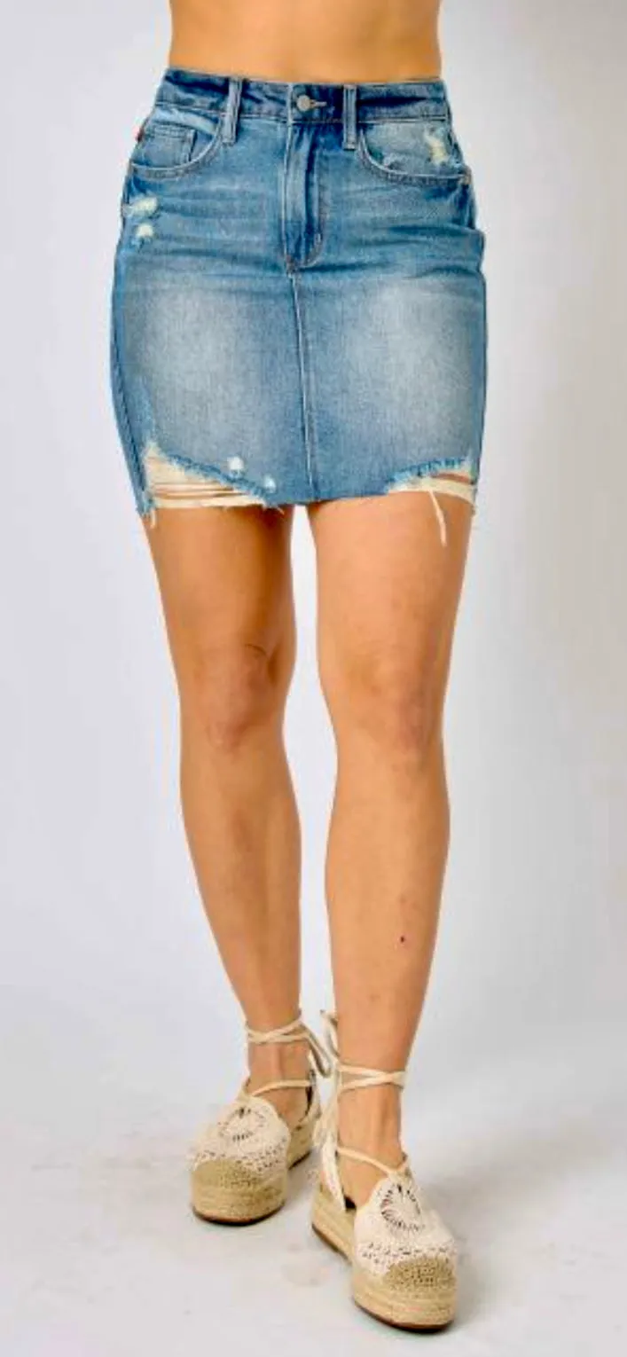 Claire JB Denim Skirt