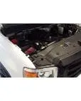 Cold Air Inductions Air Intake - Reusable Oiled Filter - Black Powder Coat - GM LS-Series - GM Fullsize SUV / Truck 2014-16 512-0102-B