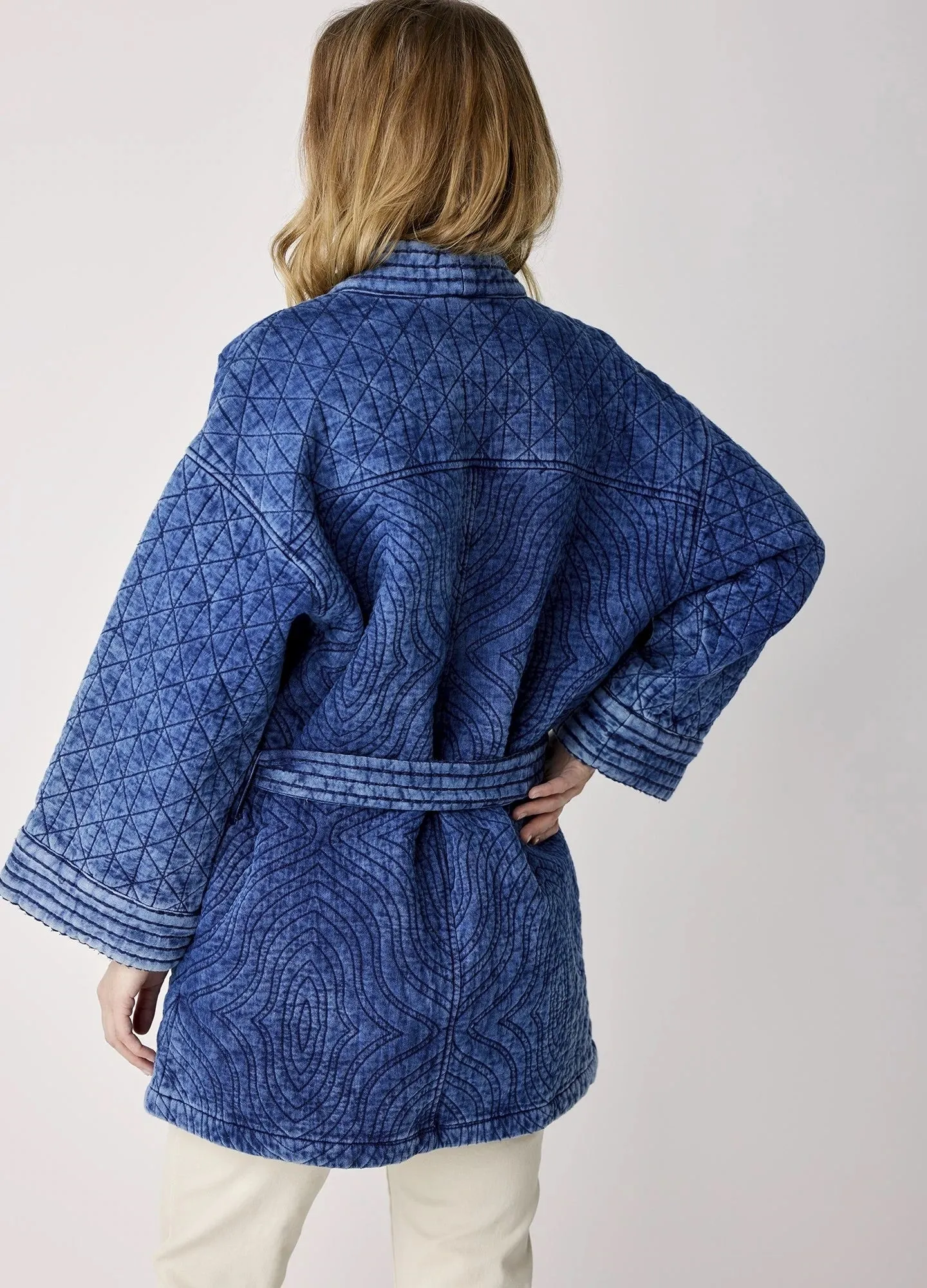 Cotton Daze Denim Kimono Jacket
