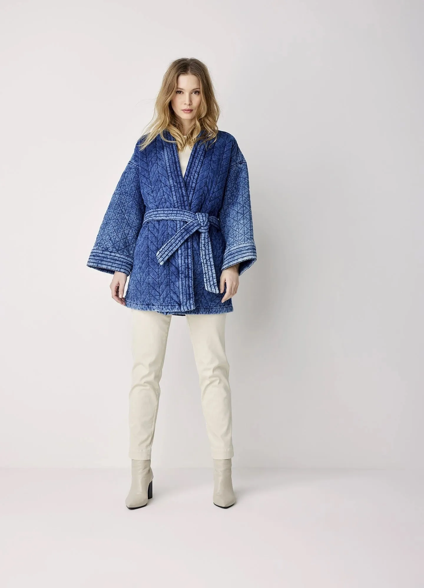 Cotton Daze Denim Kimono Jacket