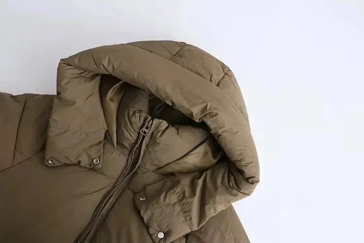 Cozy Women's Hooded Puffer Jacket for Winter