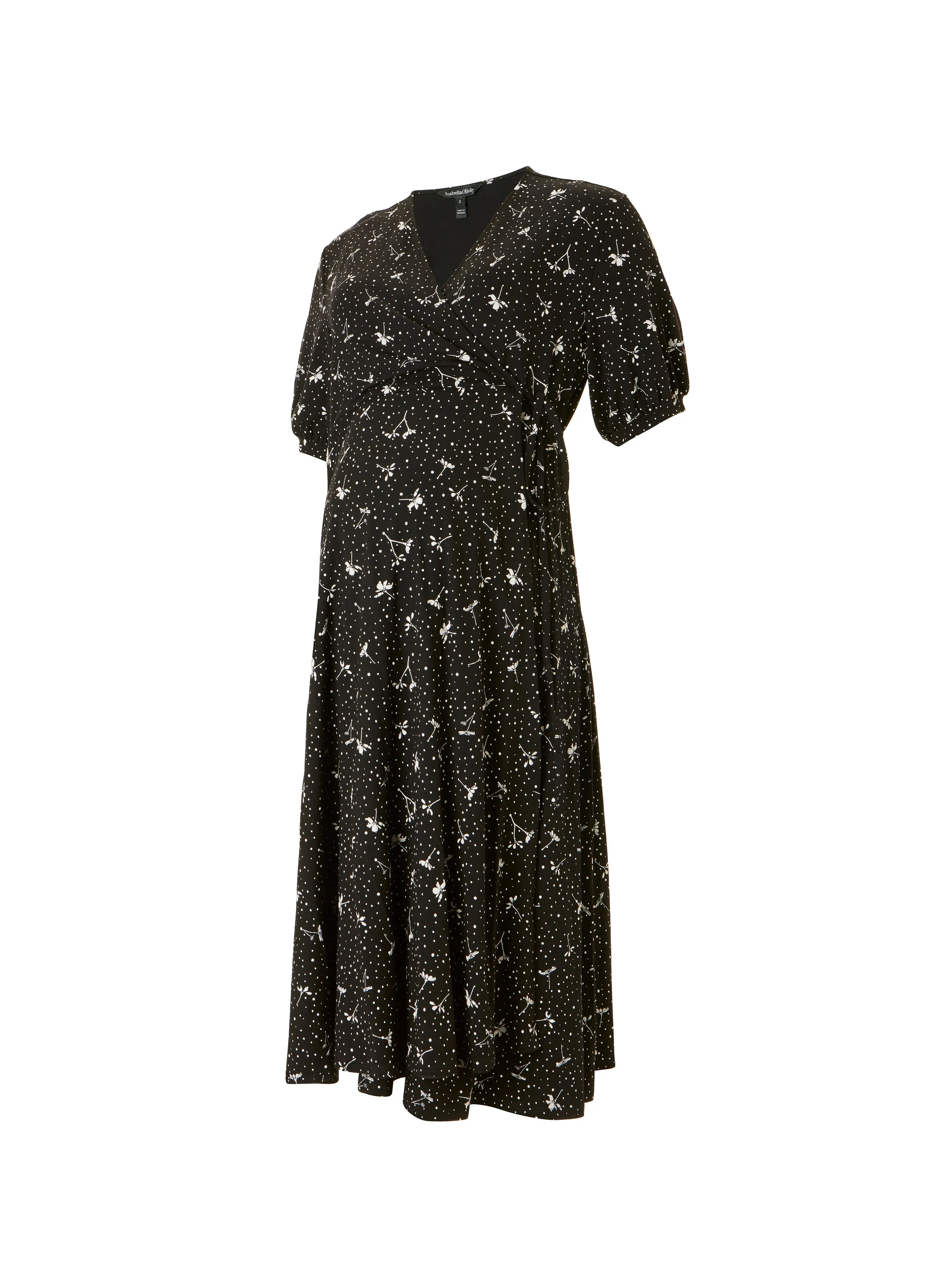 Evie Maternity Wrap Dress