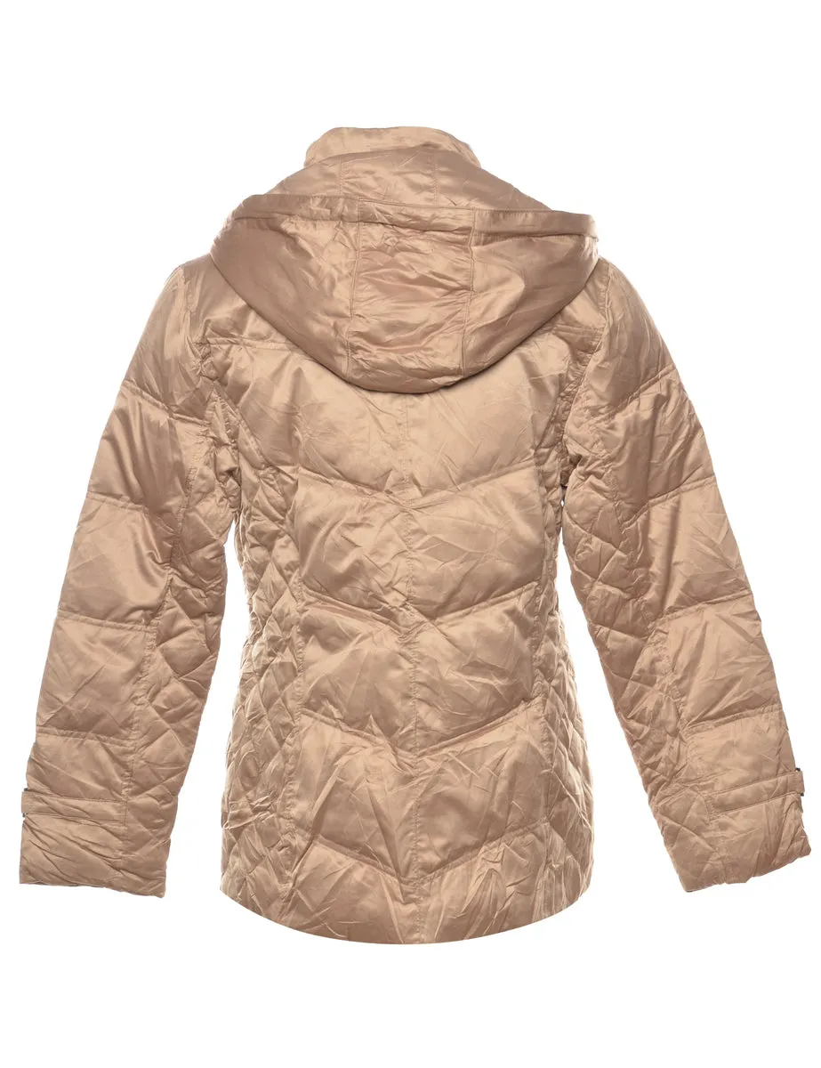 Hooded Puffer Jacket - S