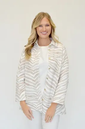 ILinen Quilted Jacket
