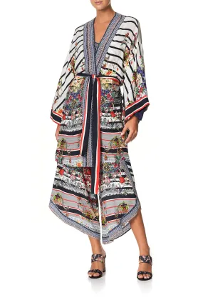 KIMONO WITH TIE BELT JOIE DE VIVRE