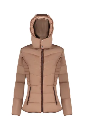 Ladies "Therapy" Hooded Puffer Jacket