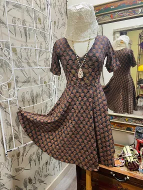 Liverpool Dress in Metro Print by Effie's Heart