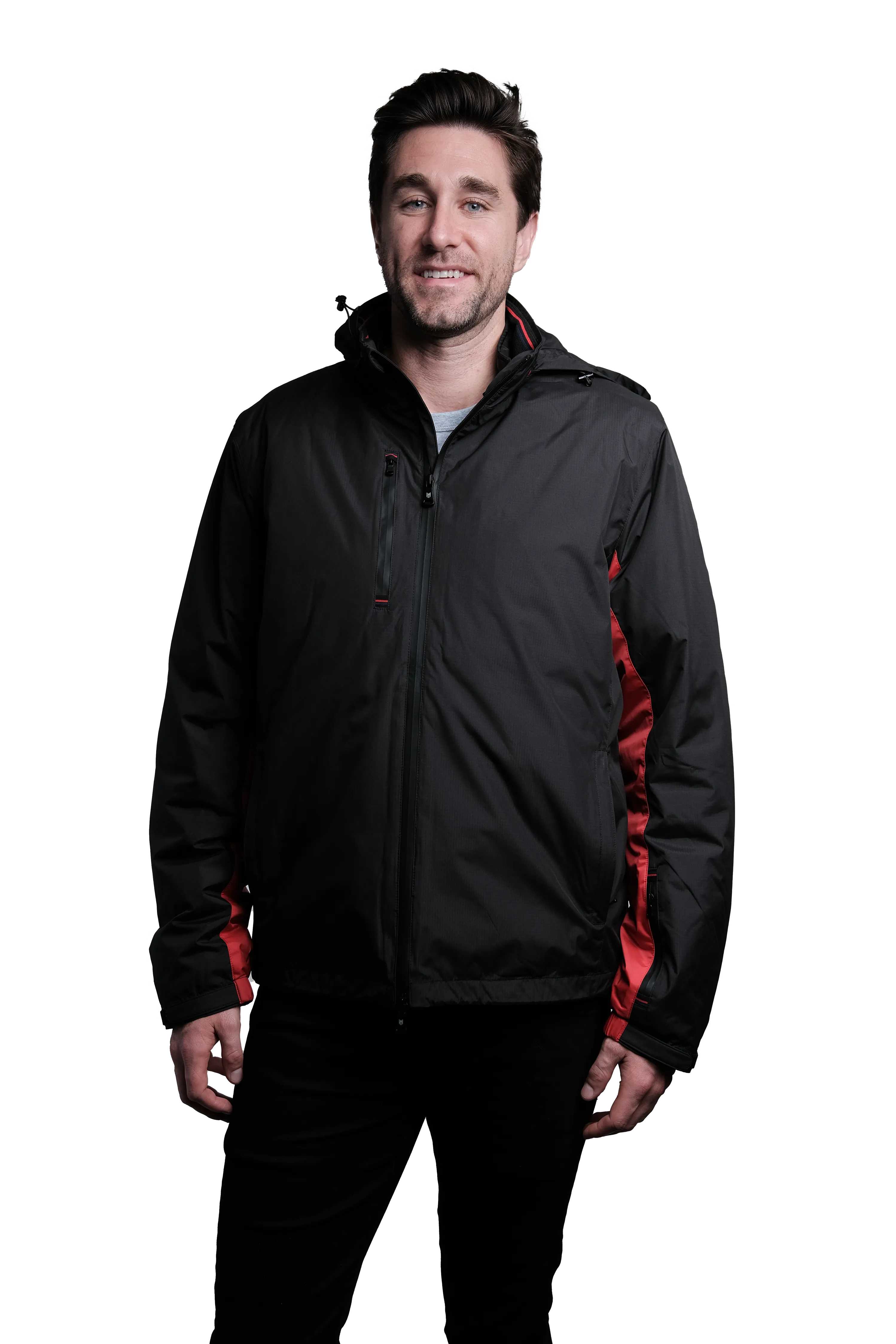 Marwin Sports 4-1 Men's Jacket - Black/Red