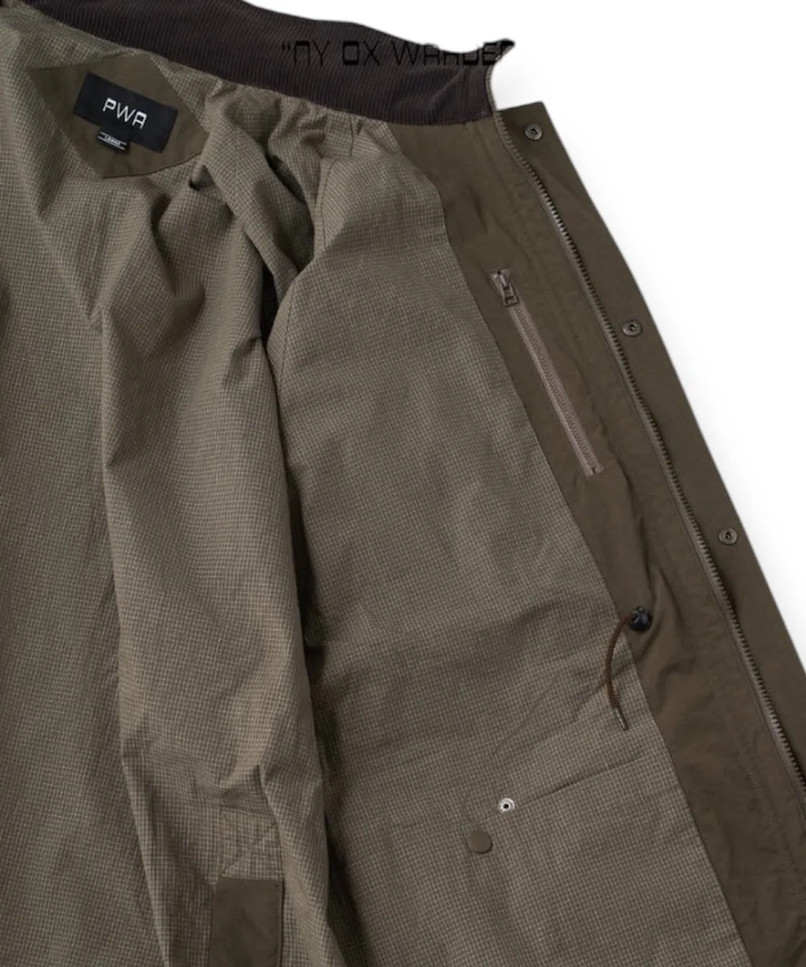 NY OX WARDEN'S HALF COAT "BLACK"