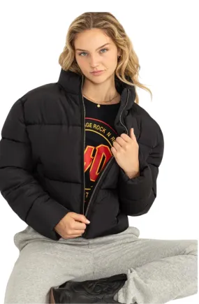 Quilted Zipper Up Jacket