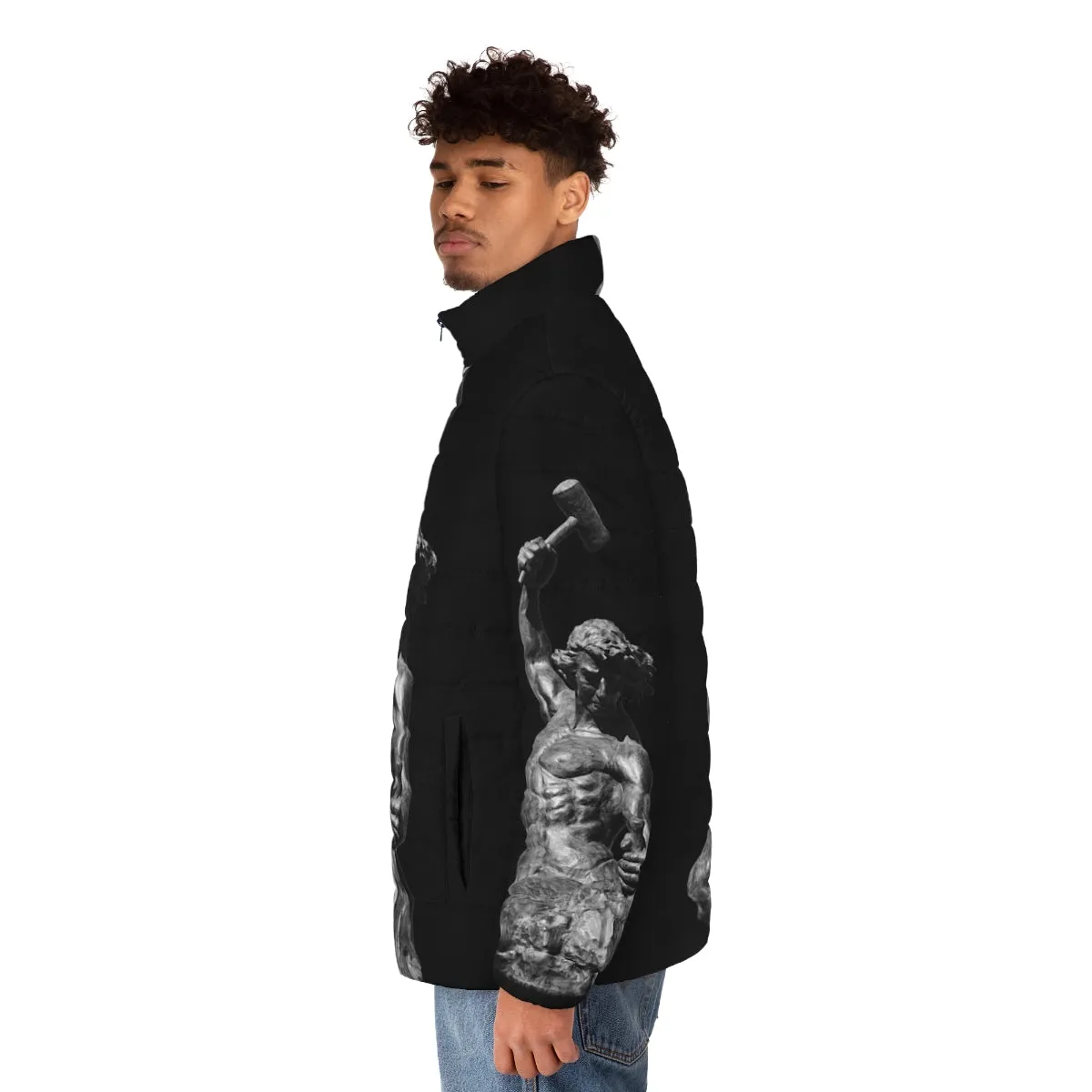 "Unleash Your Self-Made Potential: The Self Made Man Puffer Jacket"