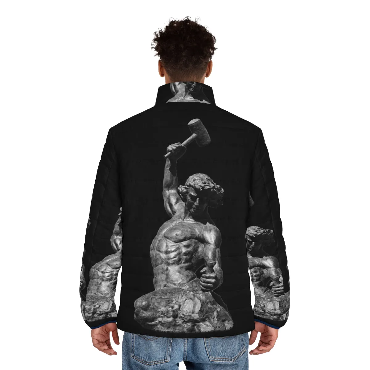 "Unleash Your Self-Made Potential: The Self Made Man Puffer Jacket"