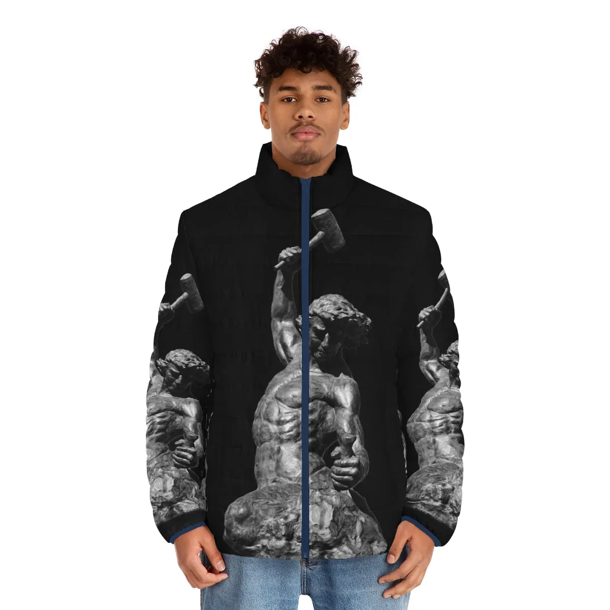 "Unleash Your Self-Made Potential: The Self Made Man Puffer Jacket"