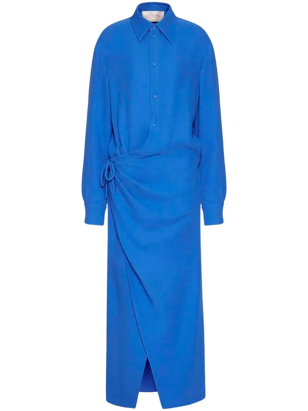 Silk midi dress