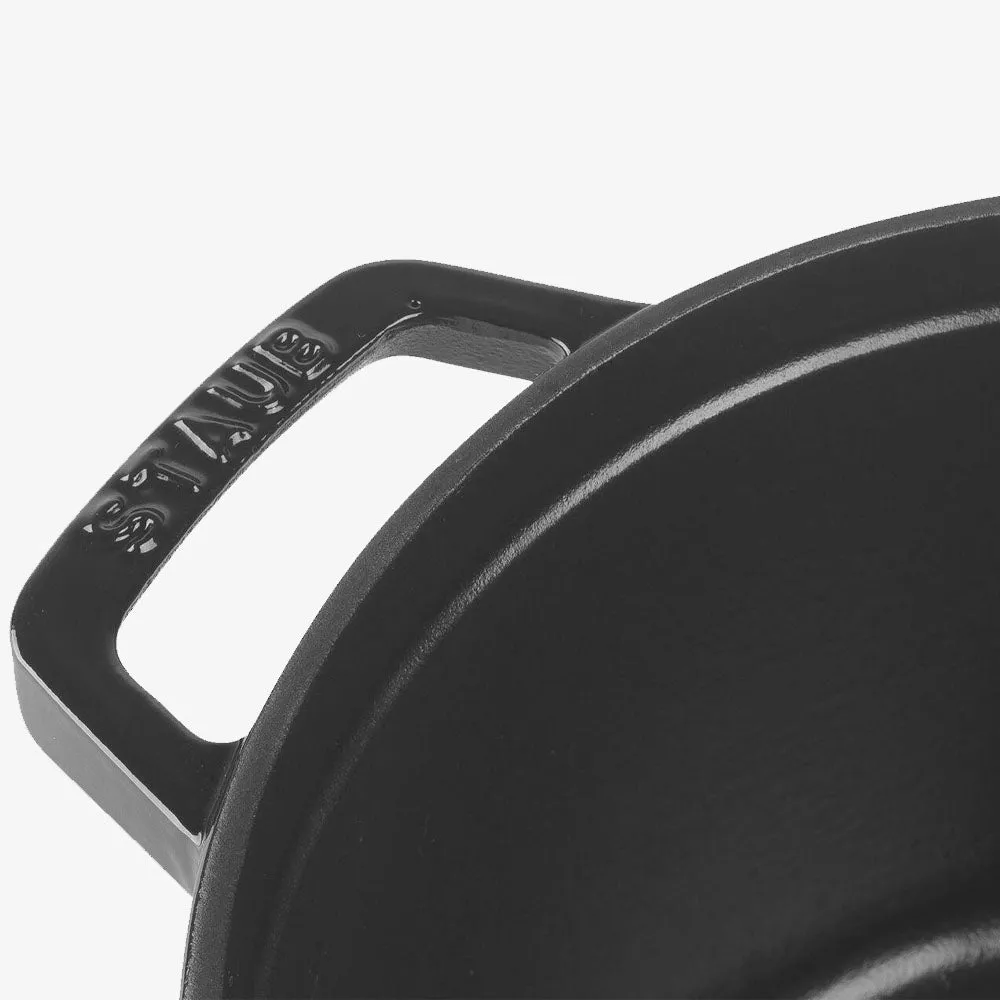 Staub 5 QT Tall Cocotte - Black