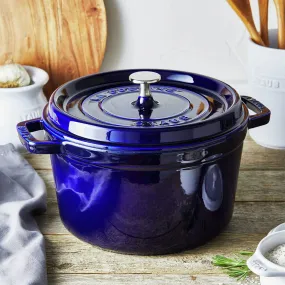 Staub 5 QT Tall Cocotte - Dark Blue