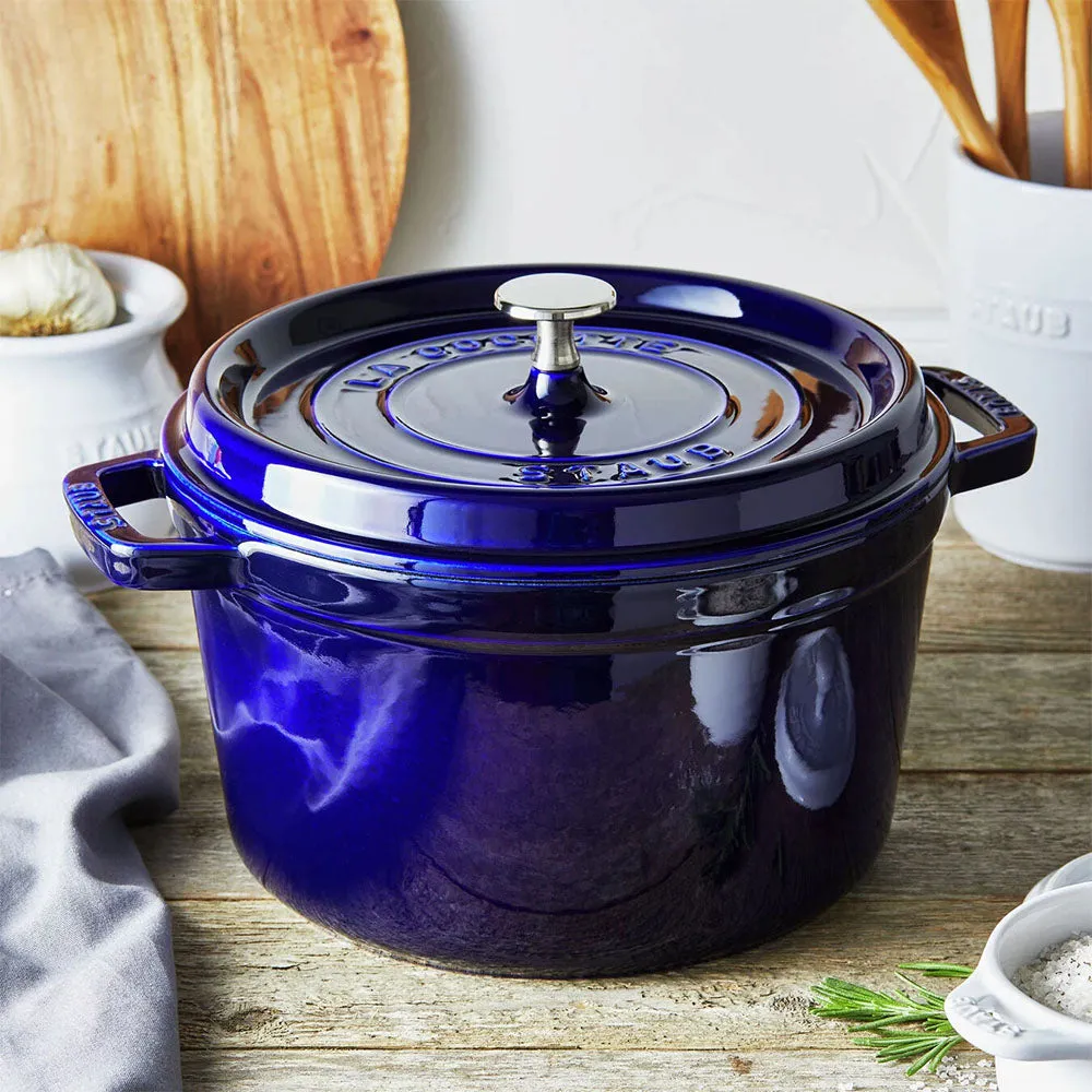 Staub 5 QT Tall Cocotte - Dark Blue