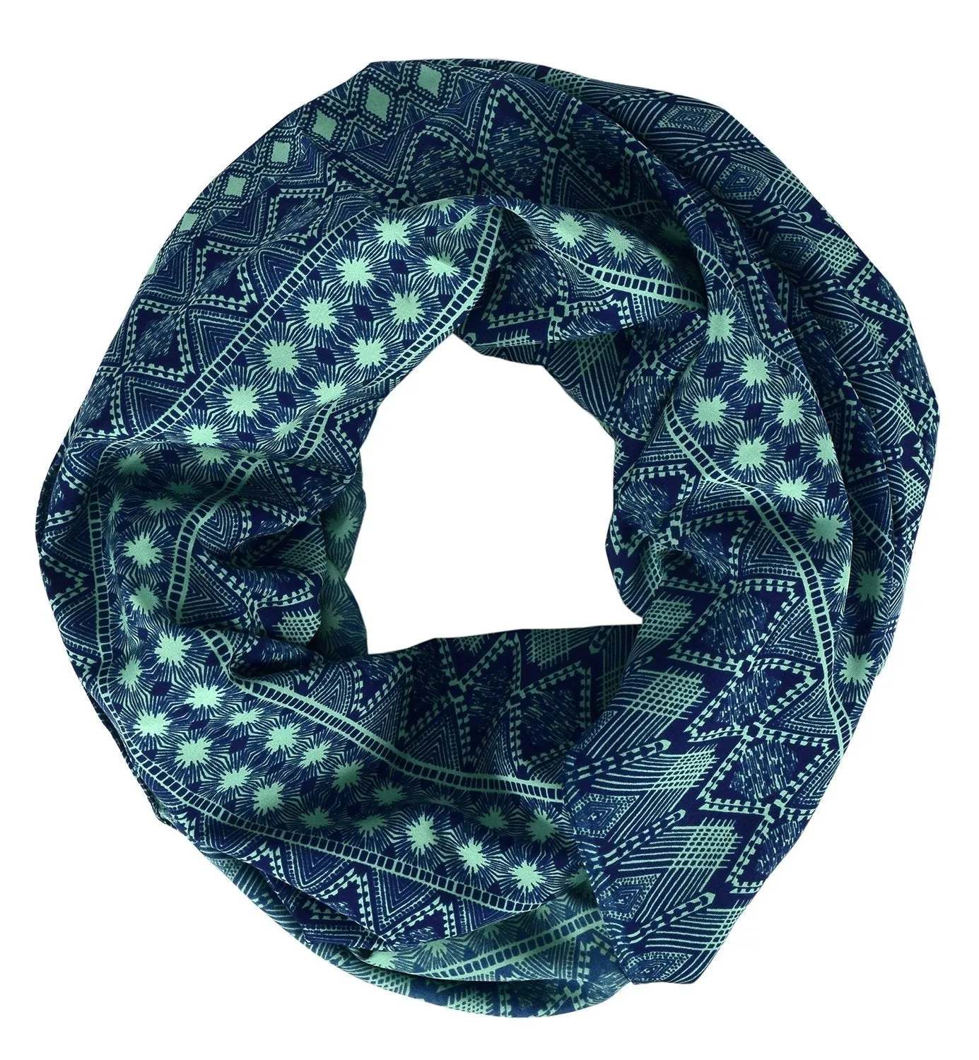 Tribal and Aztec Prints Light Weight Infinity Loop Scarves