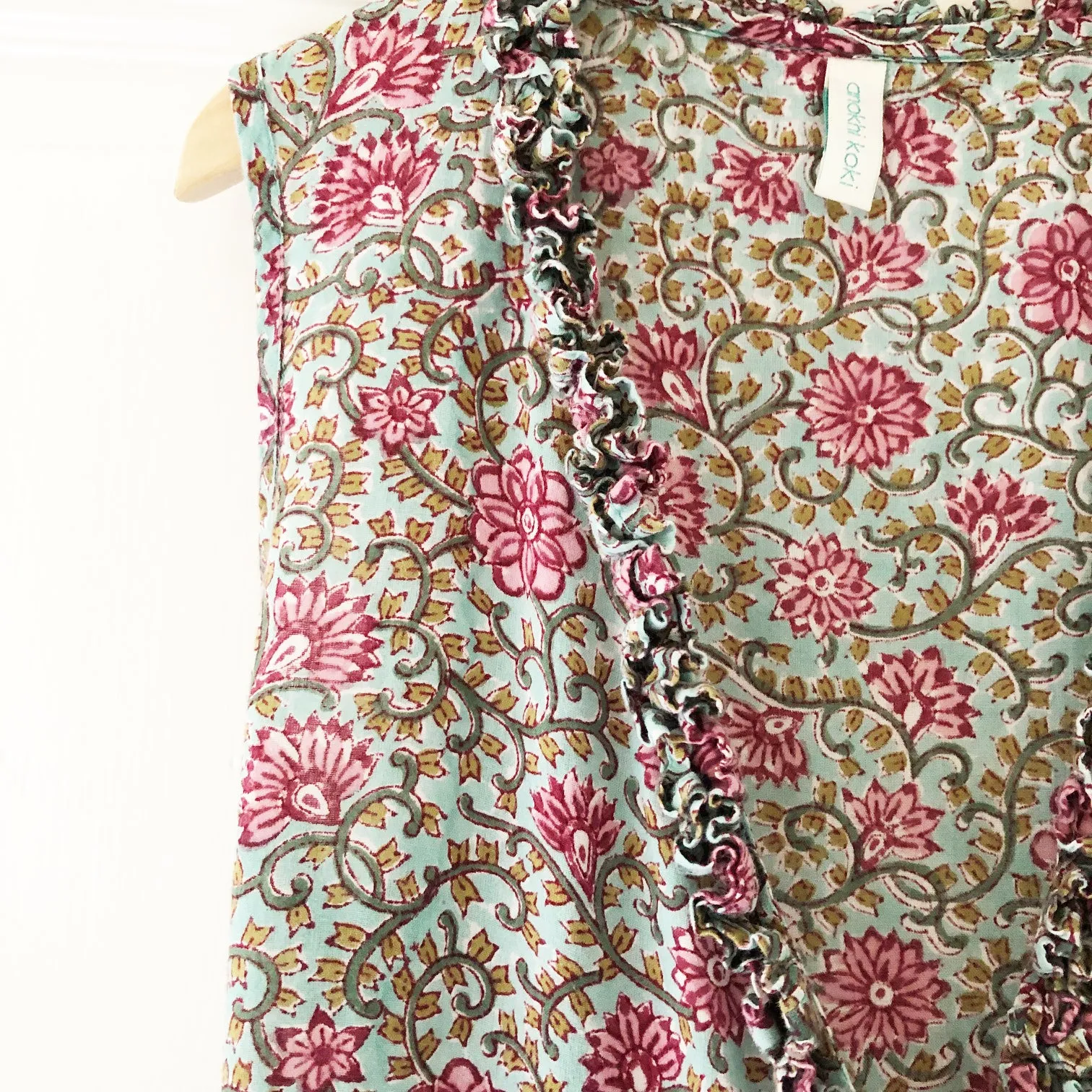 Vintage Anokhi Wrap dress size 10-11