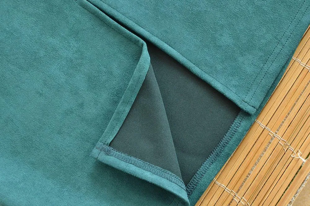 Women Pencil Skirt Solid Color Female High Waist Skirt